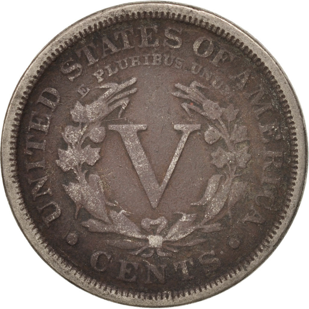 United States, Liberty Nickel, 5 Cents, 1912, U.S. Mint, Philadelphia