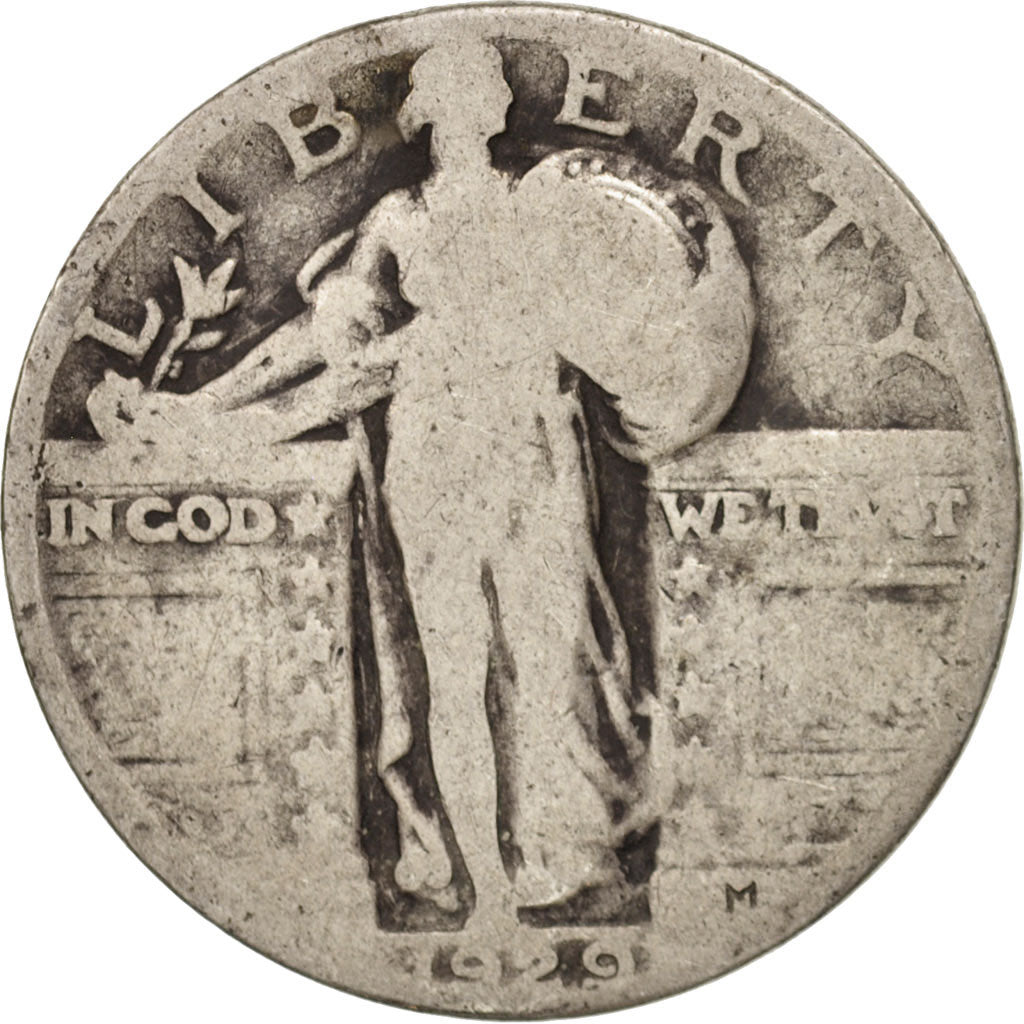 États-Unis, Standing Liberty Quarter, Quarter, 1929, U.S. Mint, Philadelphia...