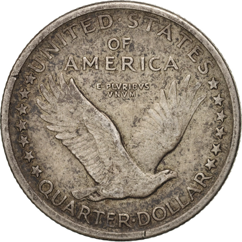 United States, Standing Liberty Quarter, Quarter, 1917, U.S. Mint, Philadelphia