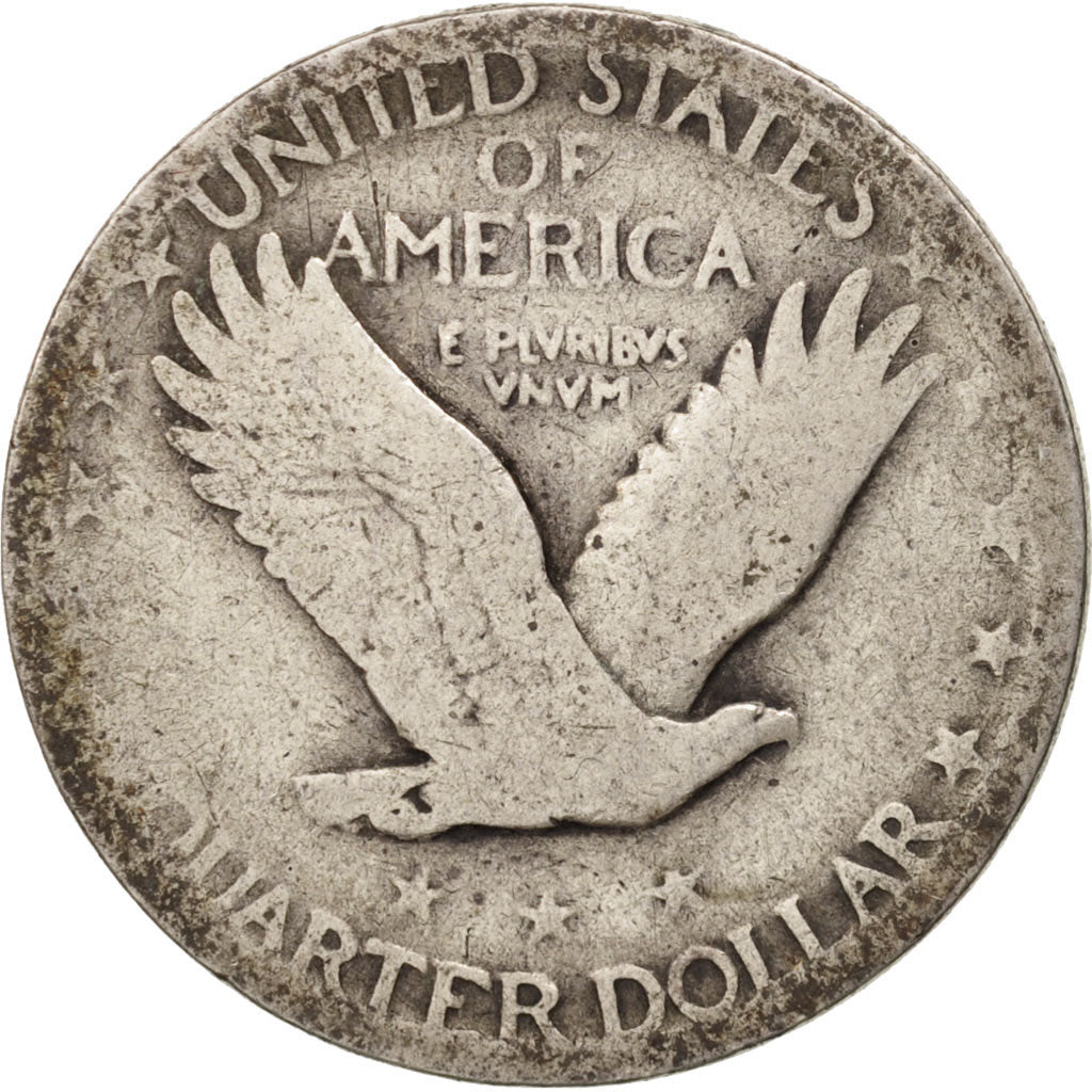 États-Unis, Standing Liberty Quarter, Quarter, 1927, U.S. Mint, Philadelphia...