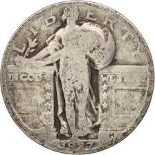 Munten, Verenigde Staten, Standing Liberty Quarter, Quarter, 1927, U.S. Mint