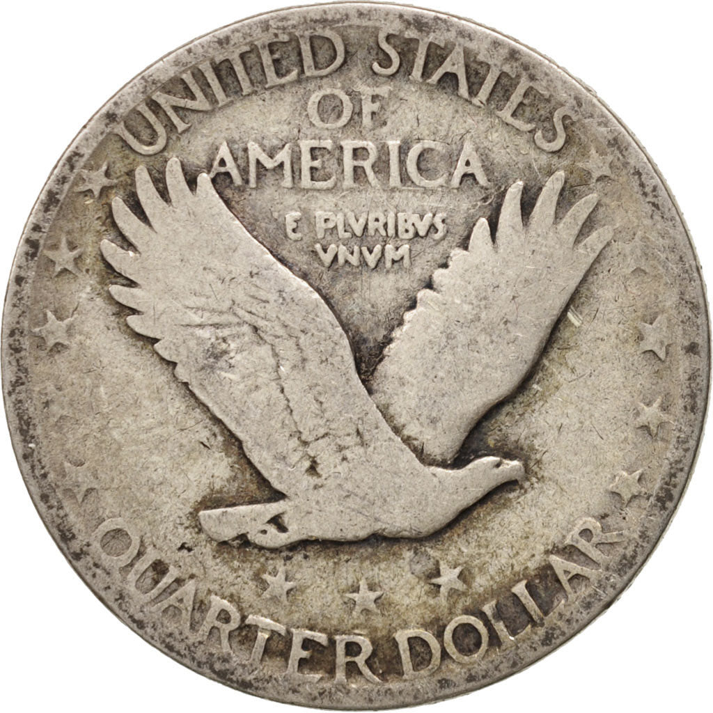 États-Unis, Standing Liberty Quarter, Quarter, 1927, U.S. Mint, Philadelphia...