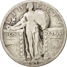 États-Unis, Standing Liberty Quarter, Quarter, 1930, U.S. Mint, Philadelphia...