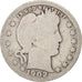 United States, Barber Quarter, Quarter, 1902, U.S. Mint, Philadelphia
