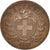 Munten, Zwitserland, 2 Rappen, 1851, PR+, Bronze, KM:4.1