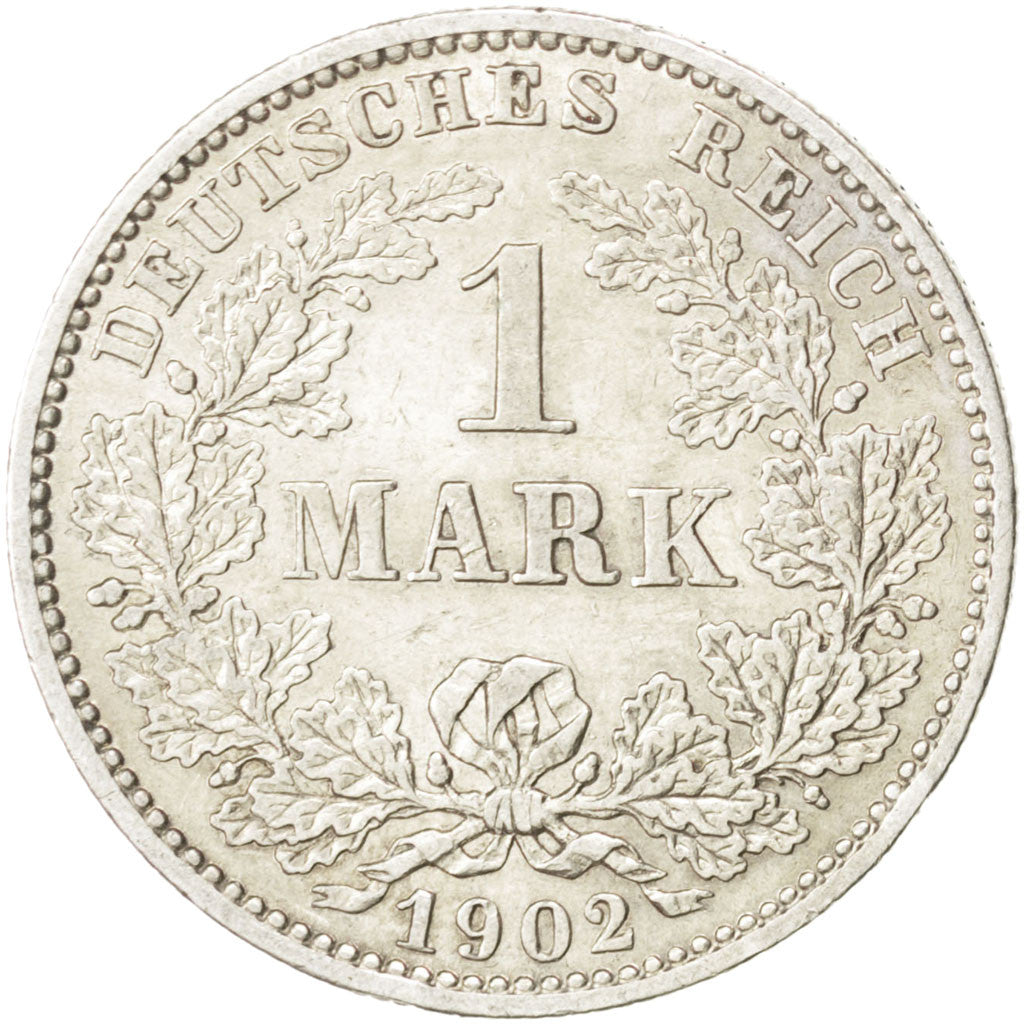 Moneta, GERMANIA - IMPERO, Wilhelm II, Mark, 1902, Muldenhütten, SPL-, Argento