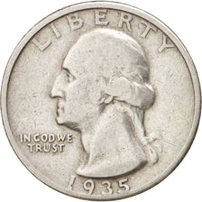 United States, Washington Quarter, Quarter, 1935, U.S. Mint, San Francisco