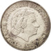 Coin, Netherlands, Juliana, 2-1/2 Gulden, 1959, AU(55-58), Silver, KM:185