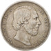 Netherlands, William III, 2-1/2 Gulden, 1869, EF(40-45), Silver