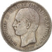 Greece, George I, 5 Drachmai, 1876, Paris, VF(30-35), Silver, KM:46