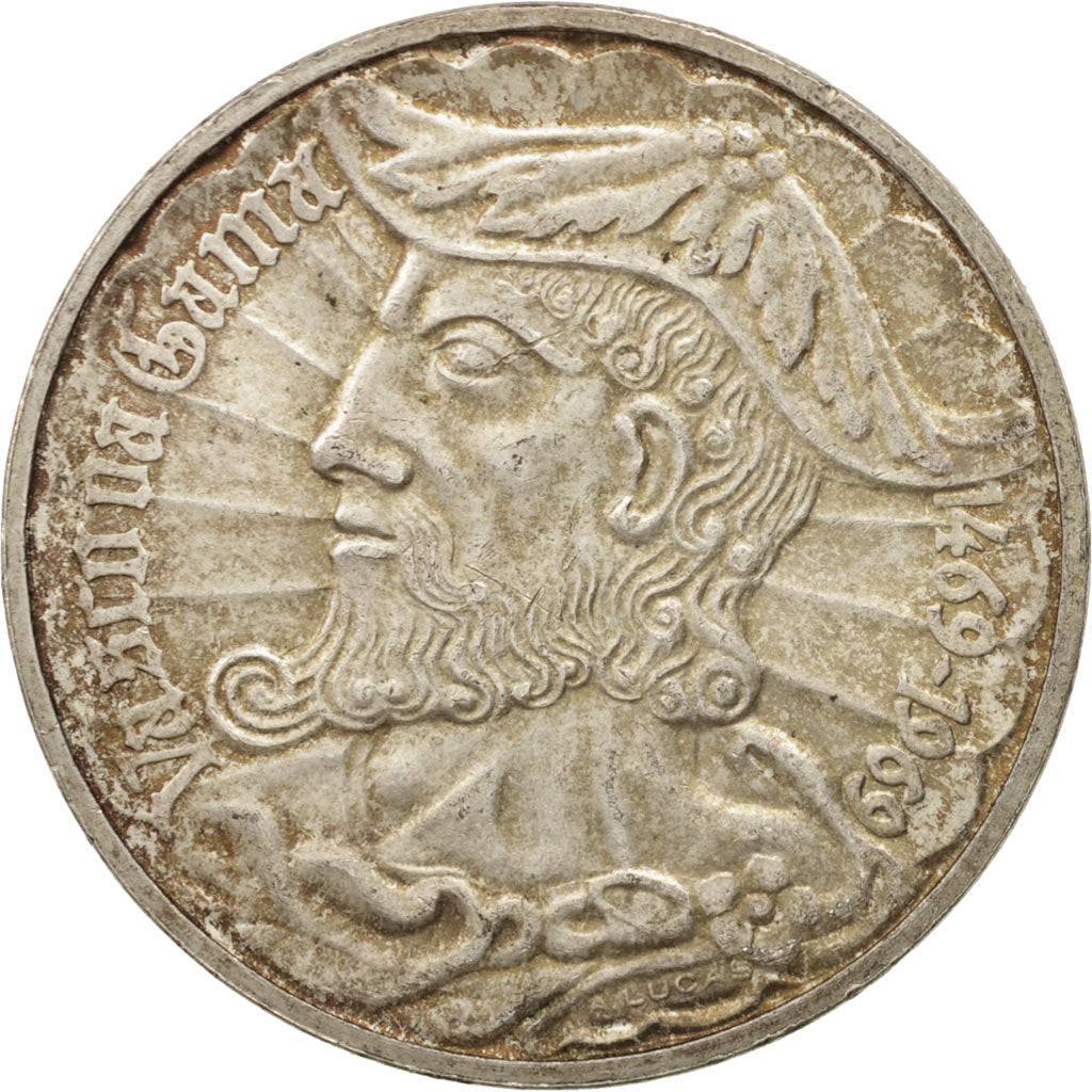 Portugal, 50 Escudos, 1969, Lisbon, MS(60-62), Silver, KM:598