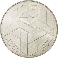 Coin, Portugal, 250 Escudos, 1976, Lisbon, AU(55-58), Silver, KM:604
