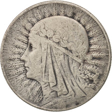Poland, 5 Zlotych, 1933, Warsaw, EF(40-45), Silver, KM:21