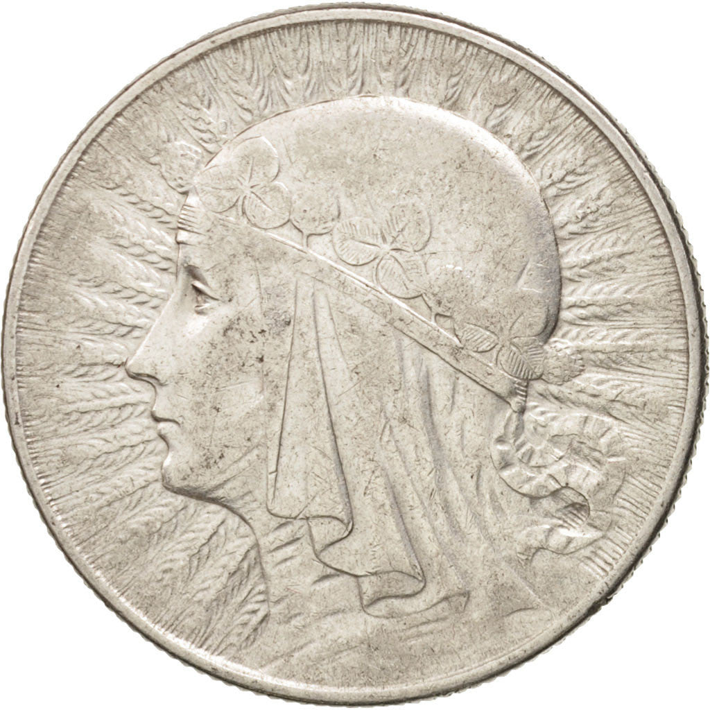 Poland, 5 Zlotych, 1934, Warsaw, EF(40-45), Silver, KM:21