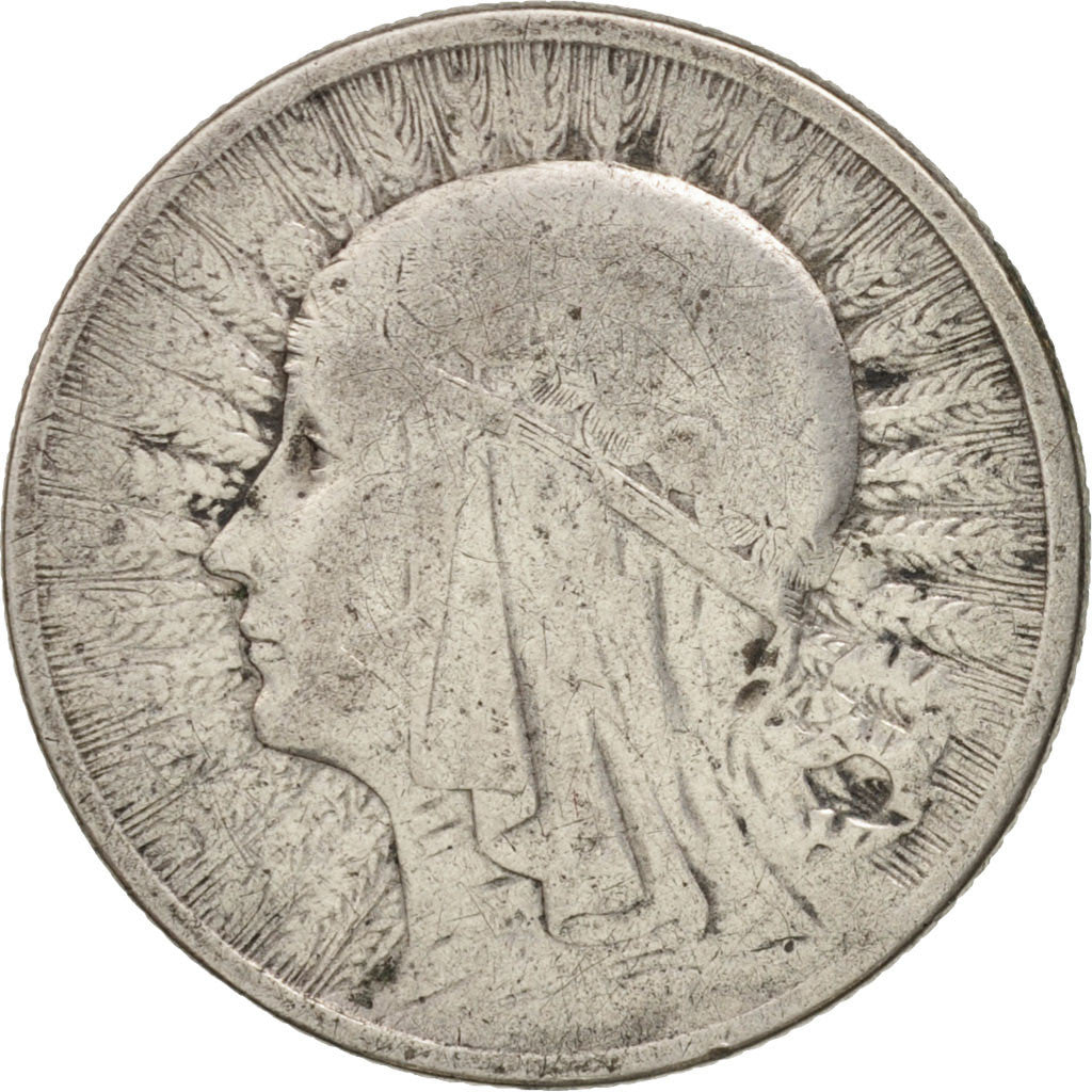 Poland, 2 Zlote, 1933, Warsaw, VF(30-35), Silver, KM:20