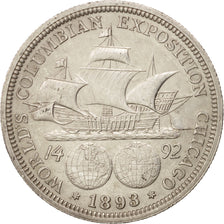 United States, Half Dollar, 1893, U.S. Mint, Philadelphia, AU(55-58), Silver