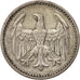 Coin, GERMANY, WEIMAR REPUBLIC, 3 Mark, 1924, Stuttgart, AU(55-58), Silver