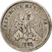 Mexico, 5 Centavos, 1890, Culiacan, AU(55-58), Silver, KM:398.2