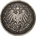Coin, GERMANY - EMPIRE, 1/2 Mark, 1906, Berlin, EF(40-45), Silver, KM:17