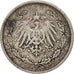 Coin, GERMANY - EMPIRE, 1/2 Mark, 1906, Stuttgart, EF(40-45), Silver, KM:17