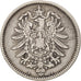 Monnaie, GERMANY - EMPIRE, Wilhelm I, Mark, 1875, Berlin, SUP, Argent, KM:7