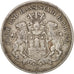 German States, HAMBURG, 2 Mark, 1906, Hamburg, EF(40-45), Silver, KM:612