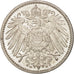GERMANY - EMPIRE, Wilhelm II, Mark, 1915, Karlsruhe, MS(63), Silver, KM:14