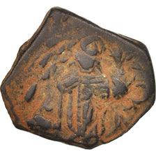 Constans II 641-668, Follis, Constantinople, VF(30-35), Copper