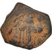 Constans II 641-668, Follis, Constantinople, MB+, Rame