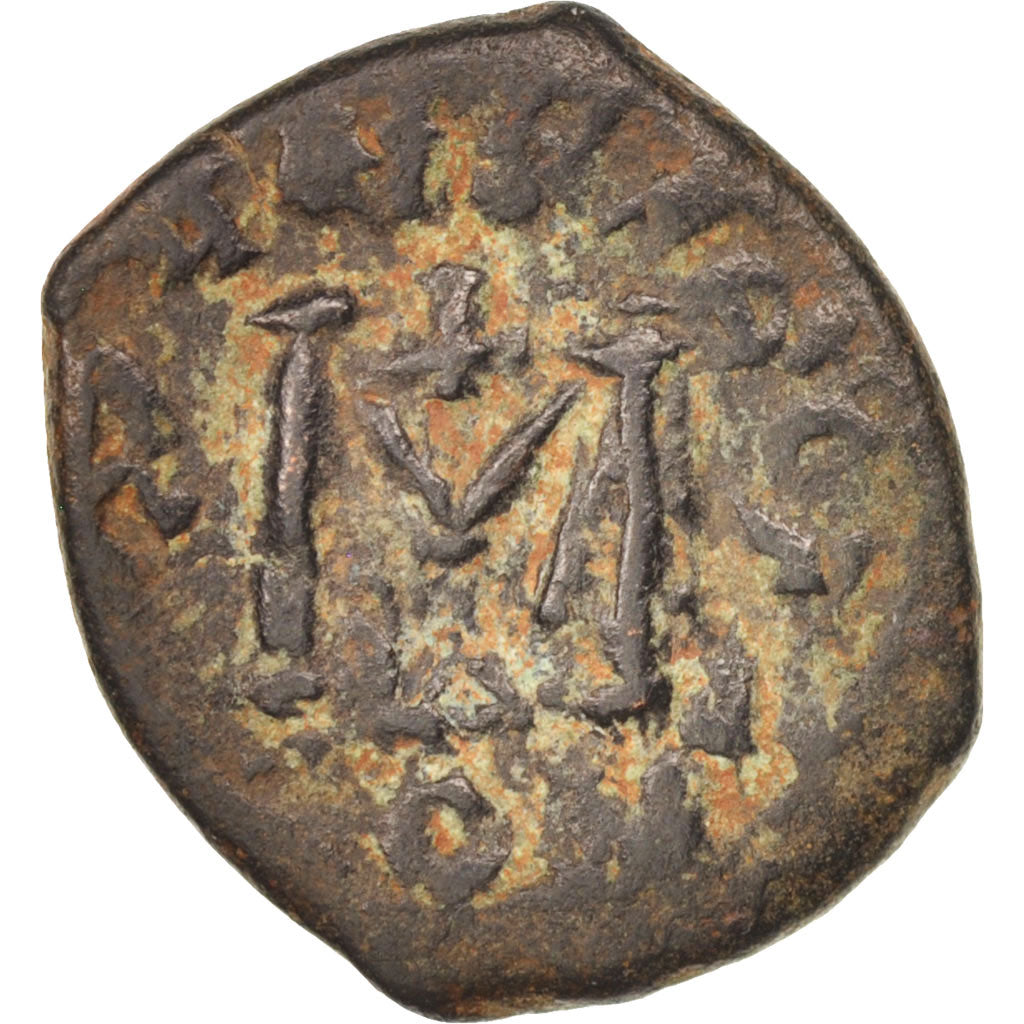 Heraclius, Heraclius Constantin and Martine, Follis, Constantine, Sear 808