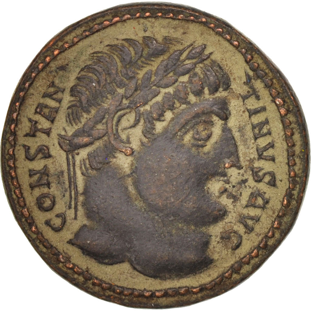 Coin, Constantine I, Follis, Antioch, AU(50-53), Copper, RIC:81g