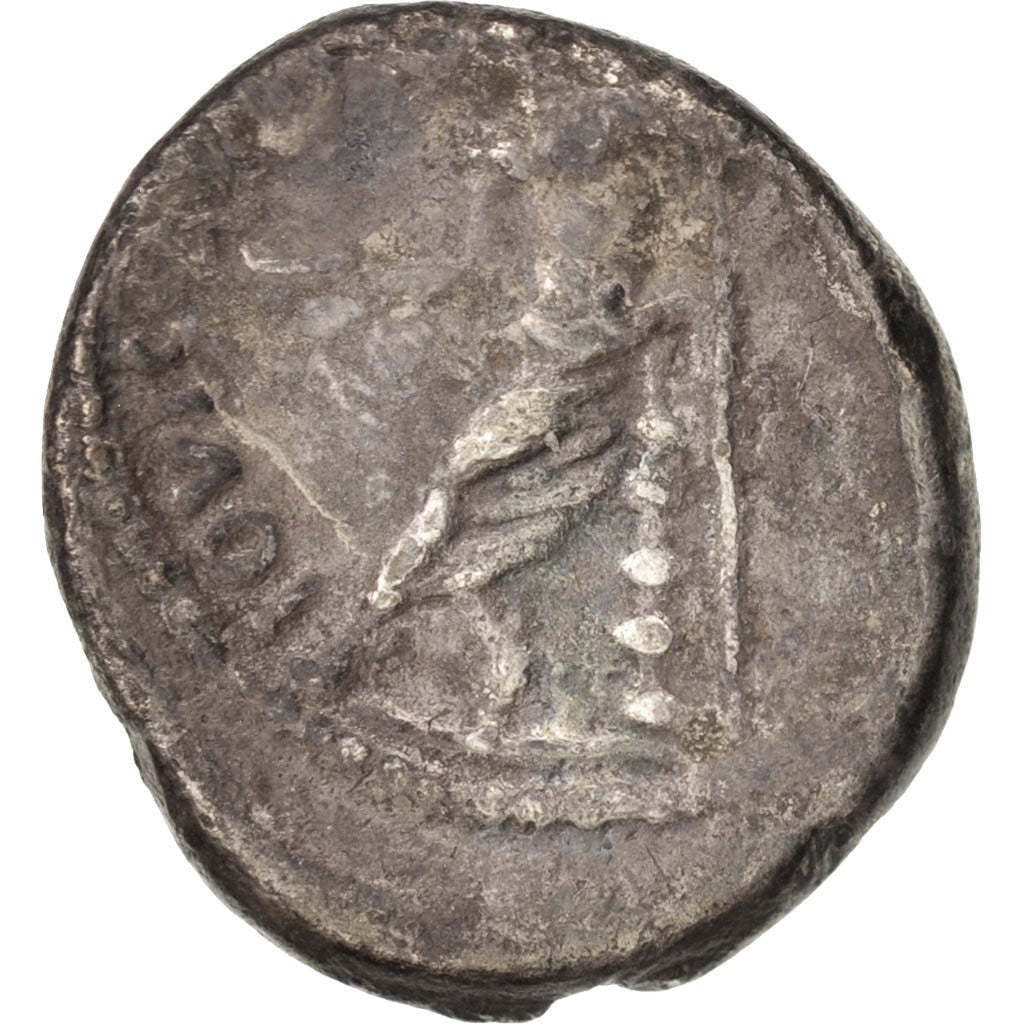 Vibia, Denarius, 48 BC, Roma, VF(20-25), Silver, Babelon:19