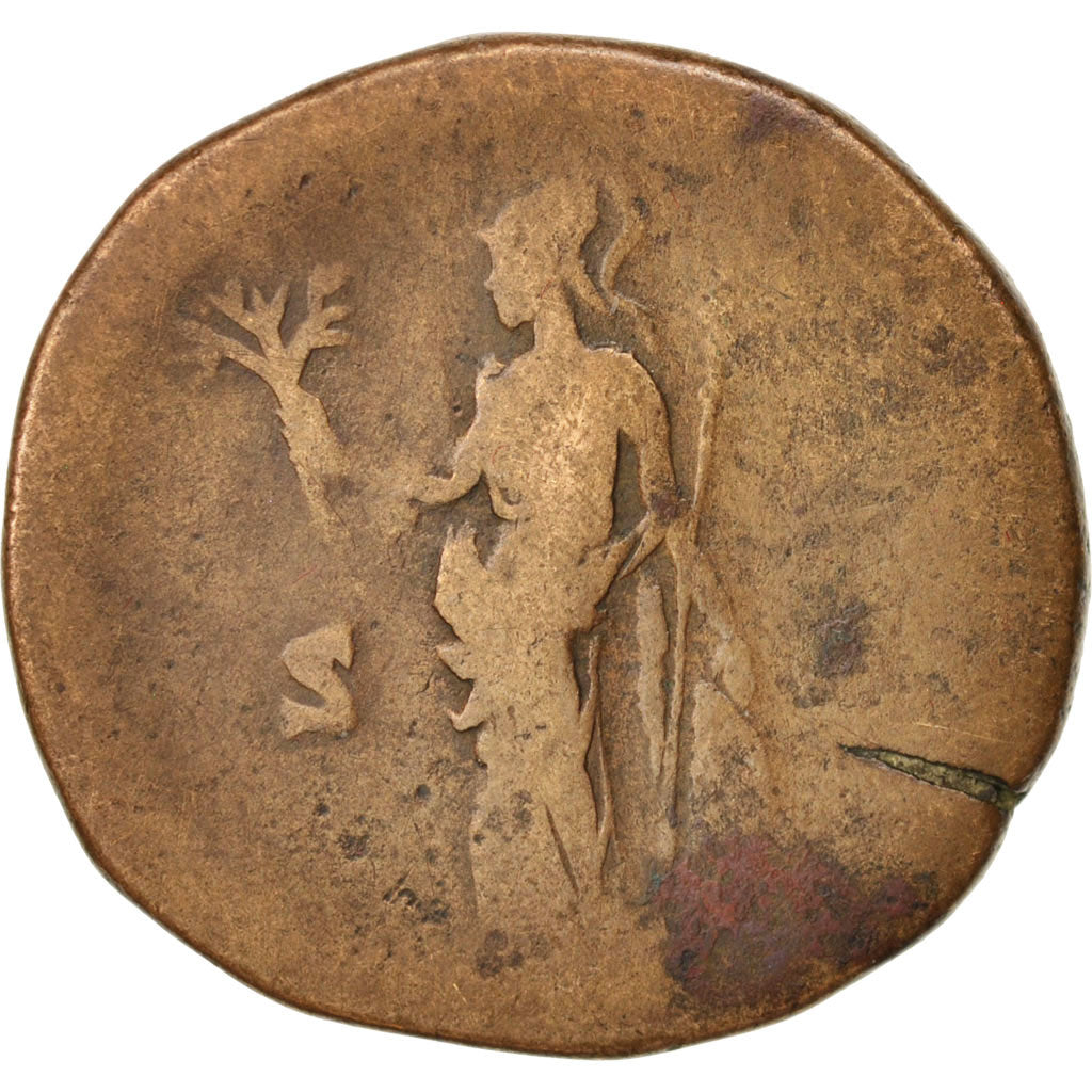 Clodius Albinus, As, Roma, MB, Bronzo, RIC:54b