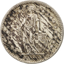 Switzerland, 2 Francs, 1959, Bern, EF(40-45), Silver, KM:21