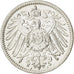 Coin, GERMANY - EMPIRE, Wilhelm II, Mark, 1908, Berlin, AU(55-58), Silver, KM:14