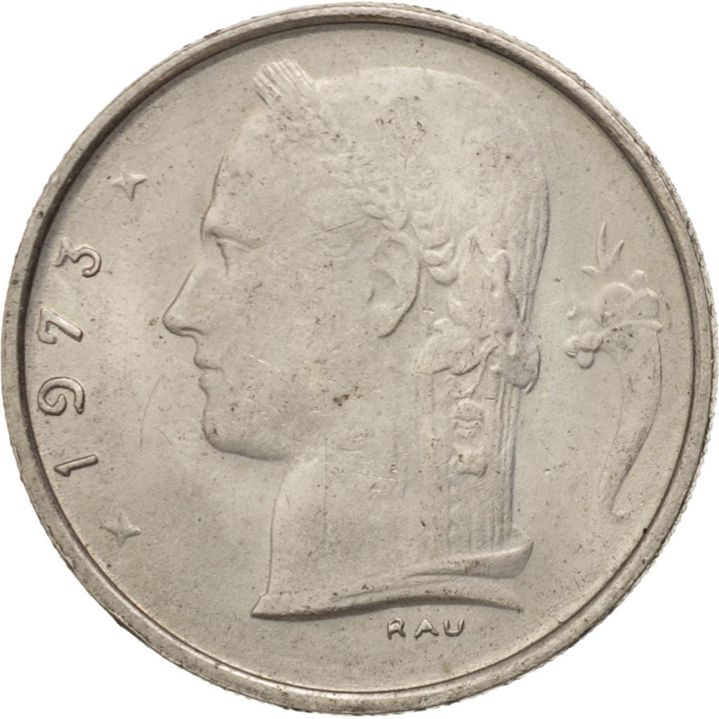 Coin, Belgium, Franc, 1973, AU(50-53), Copper-nickel, KM:142.1