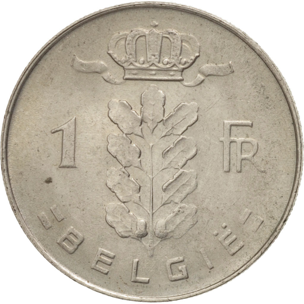 Coin, Belgium, Franc, 1973, AU(50-53), Copper-nickel, KM:142.1