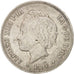 Spain, Alfonso XIII, 5 Pesetas, 1894, Madrid, VF(30-35), Silver, KM:700