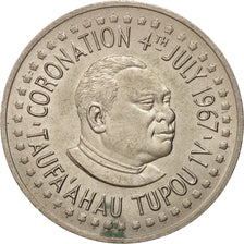 Tonga, King Taufa'ahau Tupou IV, 50 Seniti, 1967, AU(55-58)