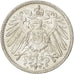 Coin, GERMANY - EMPIRE, Wilhelm II, Mark, 1908, Berlin, MS(60-62), Silver, KM:14