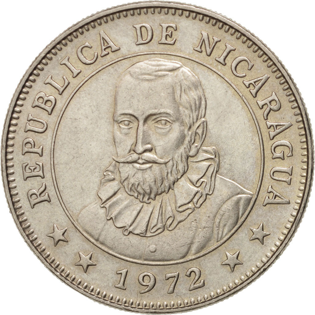 Nicaragua, Cordoba, 1972, MS(63), Copper-nickel, KM:26