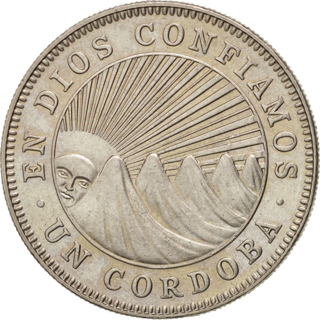 Nicaragua, Cordoba, 1972, MS(63), Copper-nickel, KM:26