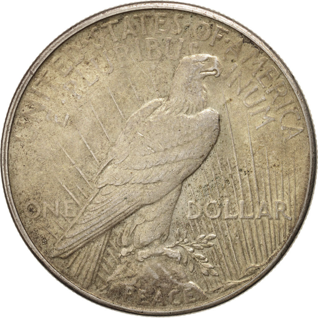 United States, Peace Dollar, Dollar, 1923, U.S. Mint, Philadelphia, VF(30-35)