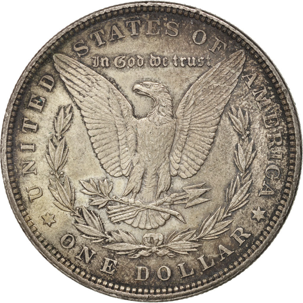 Stati Uniti, Morgan Dollar, Dollar, 1880, U.S. Mint, Philadelphia, BB, Argent...