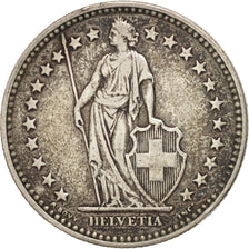 Switzerland, 2 Francs, 1936, Bern, EF(40-45), Silver, KM:21
