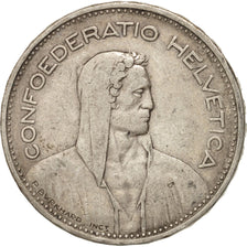 Coin, Switzerland, 5 Francs, 1931, Bern, EF(40-45), Silver, KM:40