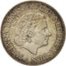 Netherlands, Juliana, 2-1/2 Gulden, 1961, AU(50-53), Silver