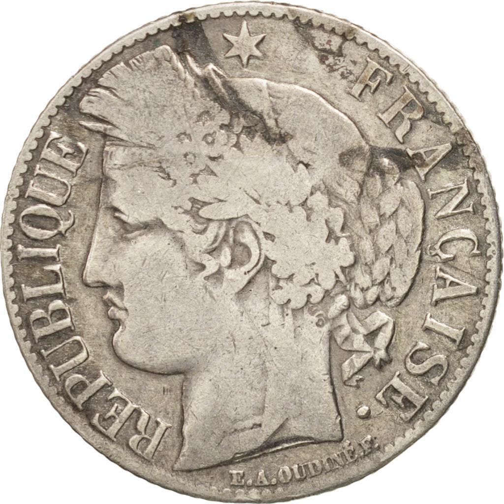Münze, Frankreich, Cérès, Franc, 1894, Paris, S, Silber, KM:822.1