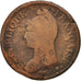 France, Decime, Metz, G(4-6), Bronze, Gadoury:185