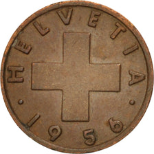 Monnaie, Suisse, Rappen, 1956, Bern, TTB+, Bronze, KM:46